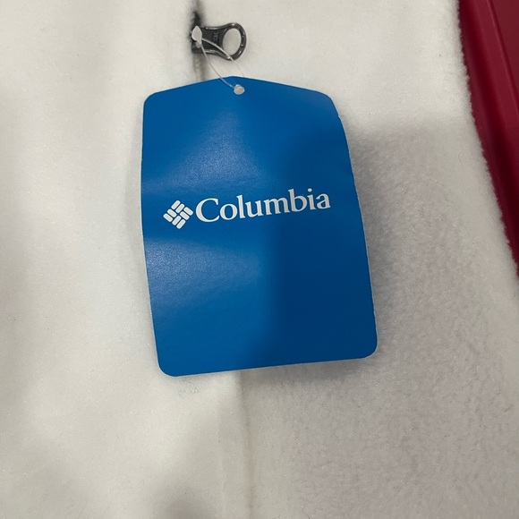 Columbia P-small white fleece vest NWT SMALL NWT - Picture 4 of 6